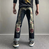 Evisu Jeans Fashion Y2Retro Hip Hop Jeans