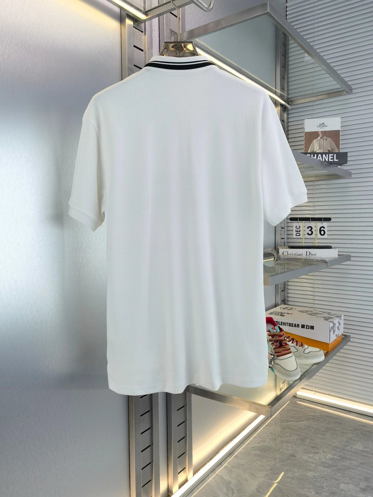 Gucci T-shirt Chest Letters logo Printing POLO Shirt Lapel Short Sleeve25ss New Unisex Summer Loose Short Sleeve T Business Commuter Short Sleeve Shirt Plus Size T-Shirt