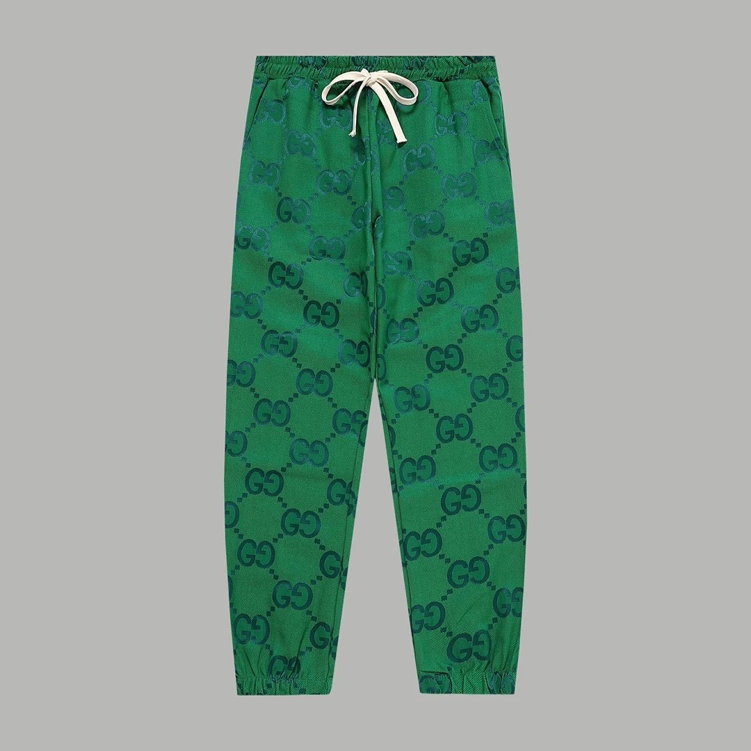 Gucci Jeans Full Print Hidden Pattern Long Pants G Unisex Casual Sports Autumn Winter New Arrival