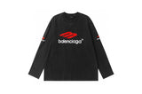 Balenciaga Hoodie M Label LOGO Embroidered Vintage Crewneck Sweatshirt Long Sleeve Base Shirt Jacket Top Fashion Unisex Sports Casual Loose Fit Versatile Autumn Winter New Arrival