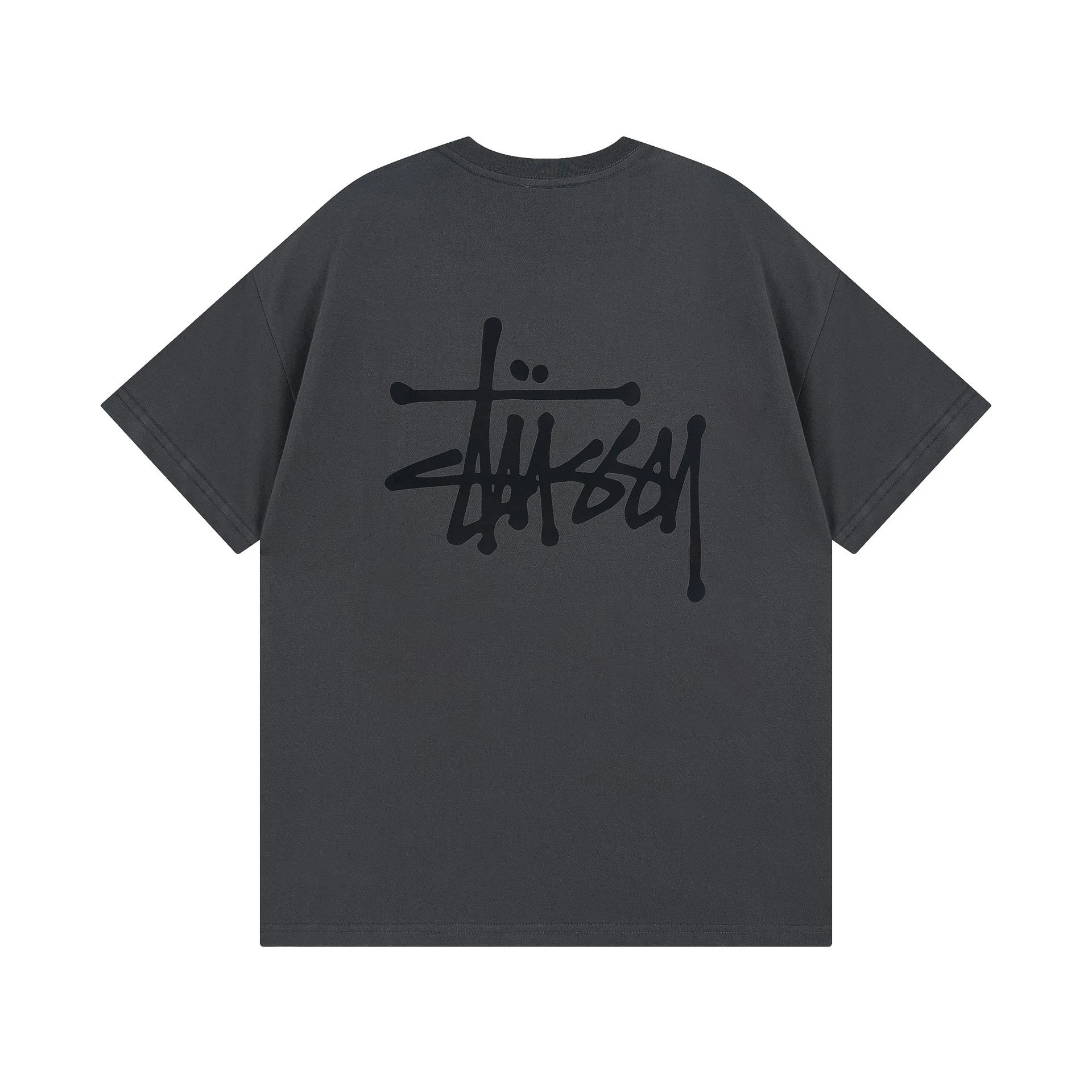 Stussy T-shirt Short Sleeve T T-shirt Flower Crown Love Casual Loose American Couple Wear-CY