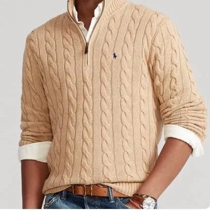 Ralph Lauren Sweater 2024New Autumn and Winter Sports round Neck Pullover Fashionable Jacket Top Sweater Casual Sweater