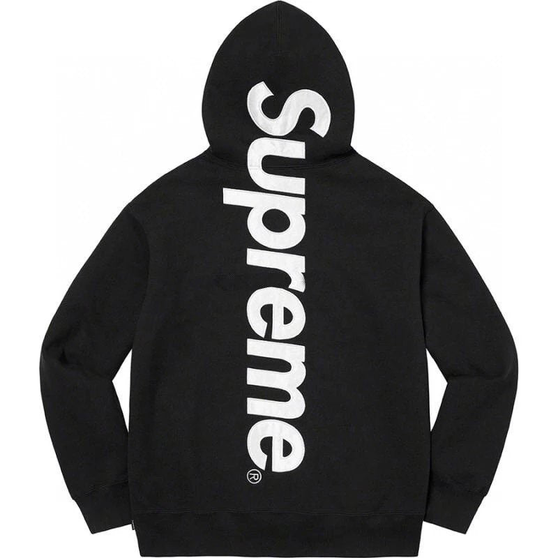 Supreme Hoodie Top Version Back Embroidered Men's and Women's Casual Hooded Hoodie