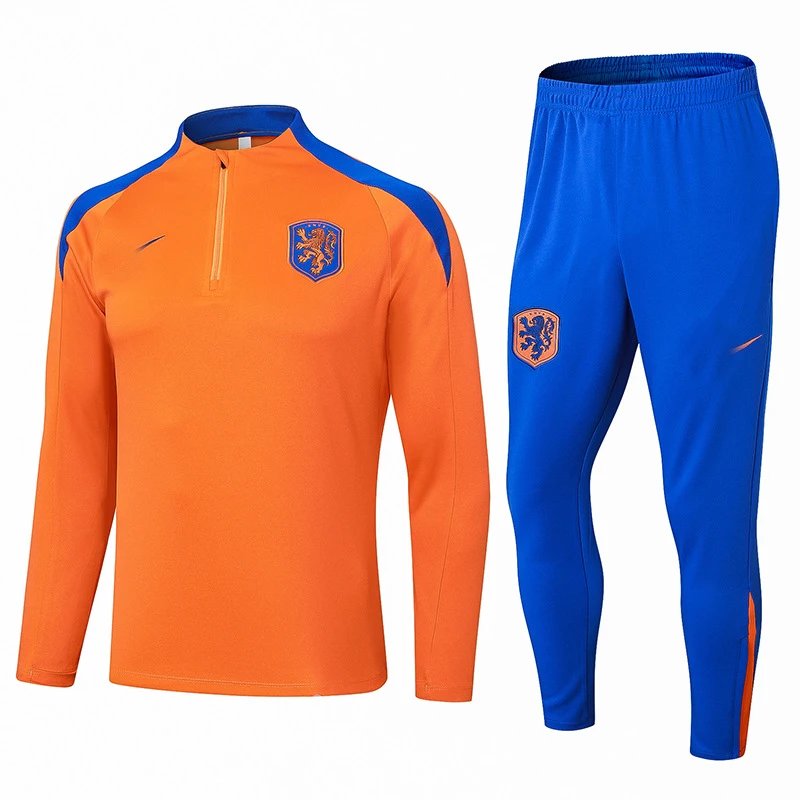Jersey European and American National Team Football Suit Training Wear High Quality Suit-6101