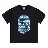 Bape T-shirt Fashion Brand Simple Fashion All-Matching T T-shirt DD