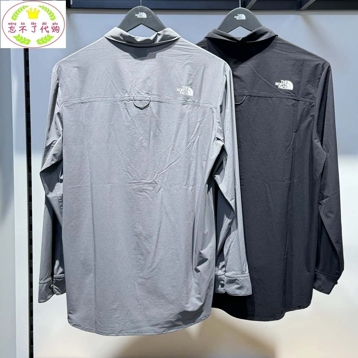 The North Face Shirt 2024New Men's Outdoor Waterproof UPF40+Sun Protection Shirt