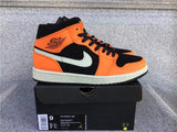 Air Jordan 1 Mid shoes New All-Match Trendy Men's Casual Sports Shoes