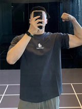 Balenciaga T-shirt Chest Letters66Printing logo round Neck Short Sleeve25ss New Pure Cotton Unisex Style T T-shirt OS Loose Fit Base Shirt Top Half Sleeve T-Shirt