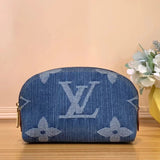 Louis Vuitton LV Wallets/Clutches Denim Denim Purse Wallet Collection Real Shot M82960Denim Mahjong Bag Women's Bag Clutch Chain Bag Shoulder Underarm Bag Handbag Victorine Denim Wallet zippy Denim Zipper Wallet Coin Purse Keychain Coin Purse M82959/58/57