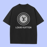Louis Vuitton LV T-shirt Chest Brand Logo Print logo round Neck Short Sleeve25ss New Pure Cotton Unisex Style T T-shirt OS Loose Fit Base Shirt Half Sleeve T-Shirt Top Half Sleeve