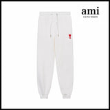 Ami Hoodie Ami Hoodie Couple Suit Classic Love Cotton Loose round Neck Raglan Hooded Sweater Leisure Tappered Trousers-CY