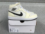 Air Jordan 1 Mid shoes New All-Match Trendy Men's Casual Sports Shoes