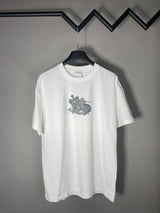 Burberry T-shirt Chest Equestrian Knight Logo Print logo round Neck Short Sleeve25ss New Pure Cotton Unisex Style T T-shirt OS Loose Fit Base Shirt Top Half Sleeve T-Shirt