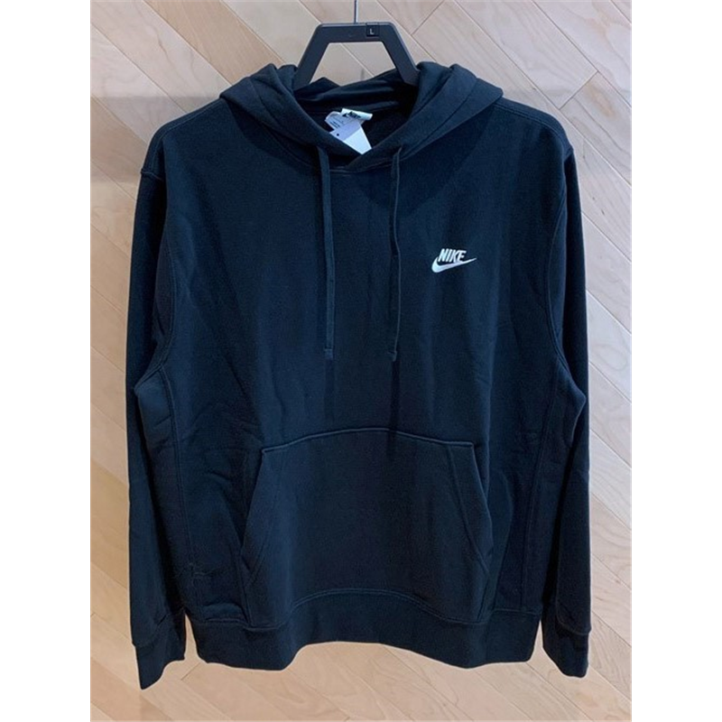 Nike Men's Spring and Autumn Embroidered Small Icon Knitted Pullover Loose Sports and Leisure Hooded Sweater CZ7858