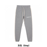 ESSENTIALS Sweatpants Top Tested California Limited Double Line Side Patchwork Stripes Trousers Sweatpants