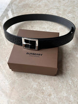 Burberry Belt Top version 【Level Surrogate Shopping】Genuine Cattlehide Leather Surface Belt Babao Boys Belt Italian Original Leather Double-Sided Dual-Use Size3.5cm Hardware Furnace Hardware B Home Belt Men's and Women's Business Casual Belt Belt Men's Hi