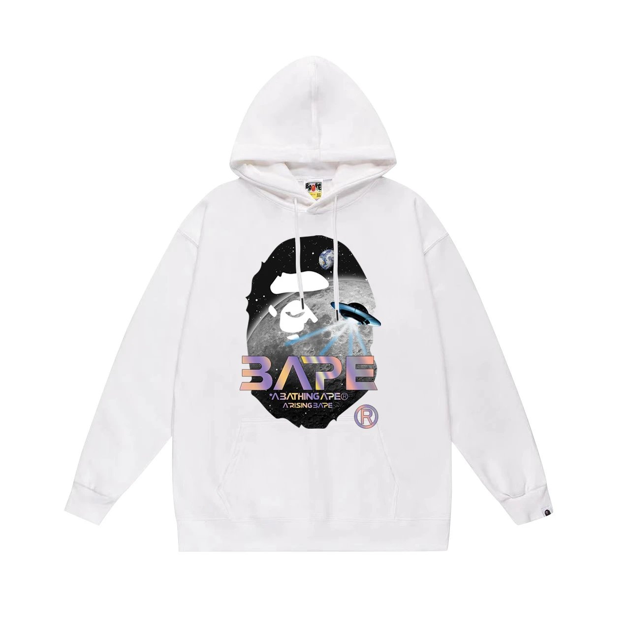 Bape Hoodie 2024Autumn and Winter New Japanese Fashion Brand Pullover plus Size Loose Hoodie Male and Female Couples Wear Teen Fashion Brand Sweater-CY