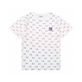 MLB T-shirt Top Version Counter Same Style Pure Cotton Summer Men's and Women's Same Fashion Loose All-Matching2024New Short Sleeve T T-shirt