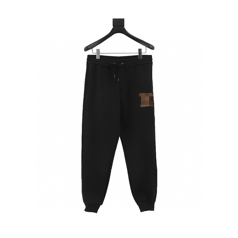 Louis Vuitton LV Sweatpants Stereo Color Block Embroidery logo Fleece-lined Trousers for Men and Women