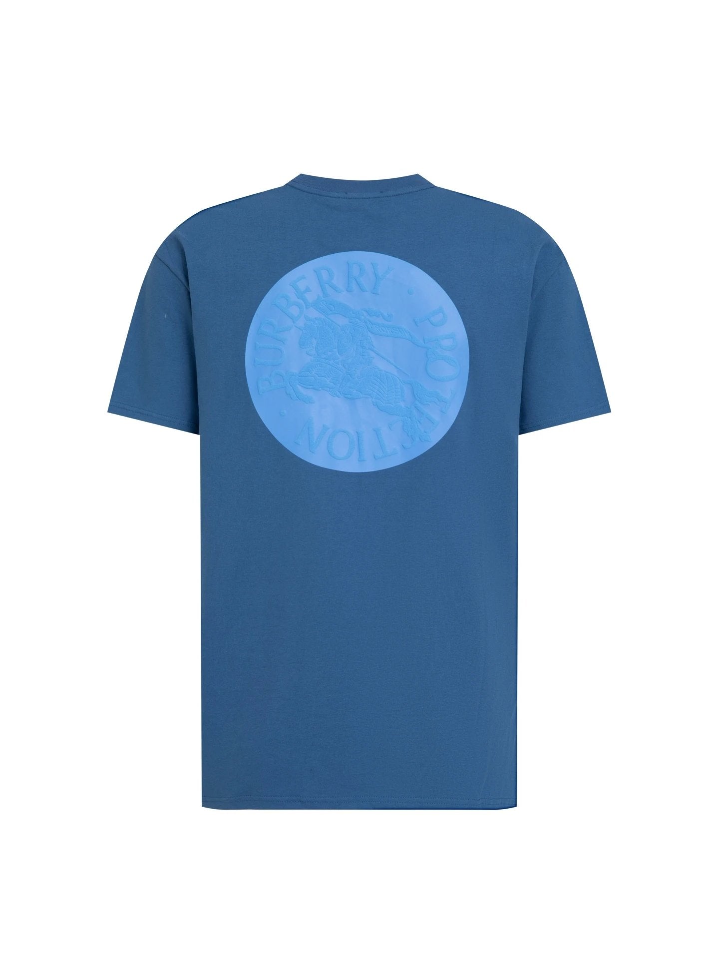 Burberry T-shirt Back Circle Print logo round Neck Short Sleeve25ss New Pure Cotton Unisex Style T Casual T-Shirt Base Layer Shirt OS Loose Fit Half Sleeve Top Plus Size