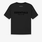 ESSENTIALS T-shirt Top Version Flocking Double Line High Street American Style Loose Couple Trendy Brand Short Sleeve T Men's Summer T-shirt