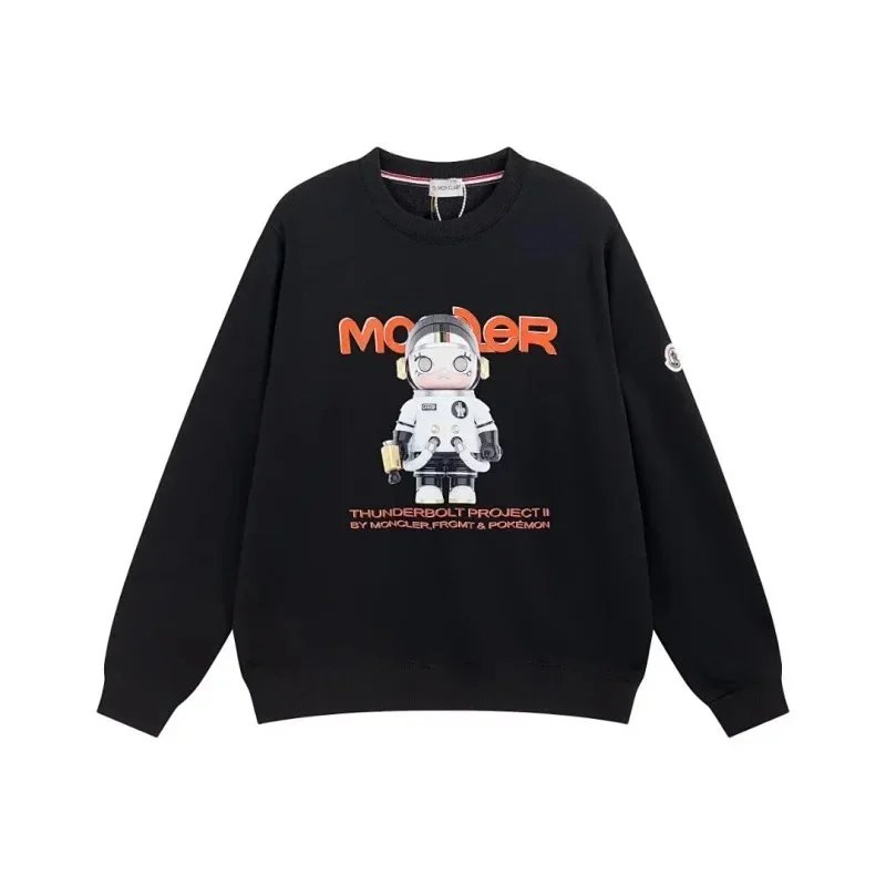 Moncler Hoodie Autumn Fashion All-Match round Neck Sweater MR26-40-Telegram