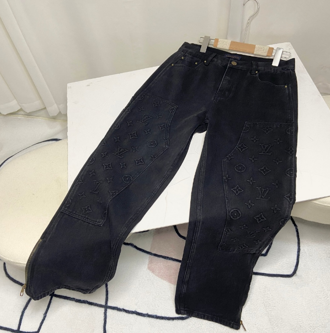 Louis Vuitton LV Jeans Fashion Jeans-CY