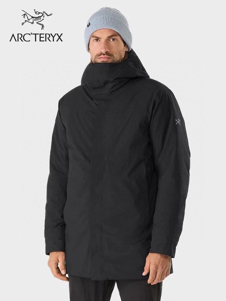 Arc'teryx Down jacket Top Version Men's and Women's Same Waterproof Windproof Mid-Length down Jacket Winter