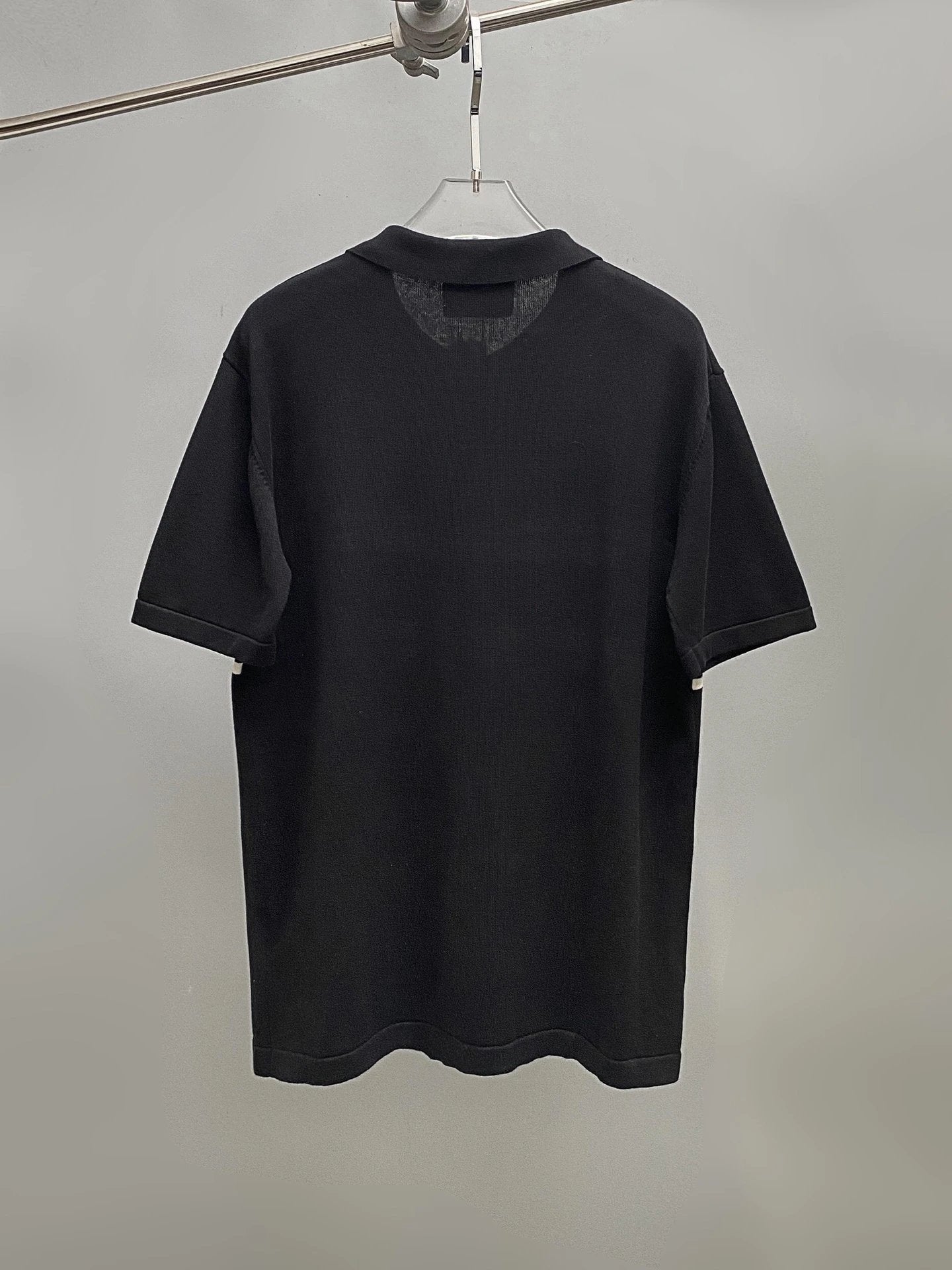 Gucci T-shirt Striped Knit Sweater POLO Shirt Lapel Short Sleeve25ss New Unisex Summer Short Sleeve OS Loose T Business Half Sleeve Shirt Plus Size T-Shirt