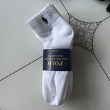 Ralph Lauren Sock Embroidered Socks Towel Bottom Classic Long Tube Casual Socks