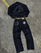 Corteiz Jeans/Overalls Jeans Suit  Long Pants Overalls