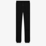 ESSENTIALS Sweatpants Top Version Double Line Flocked Printed Straight-Leg Trousers Drawstring Leisure Wide Mouth Pants