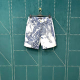 Louis Vuitton LV Shorts Cashew Flower Tie-Dye logo Five-point Shorts25ss New Drawstring Casual Summer Pants5Two-in-One Casual Sweatpants for Men and Women, Pure Cotton B Sweatpants