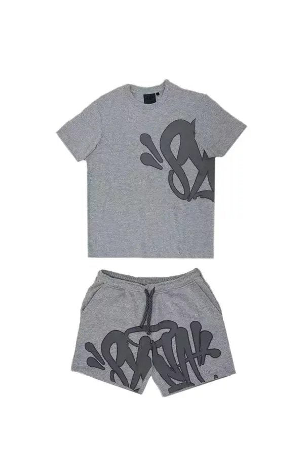 Syna World T-shirt D42Summer Hip-Hop Fashionable Brand Shorts Suit