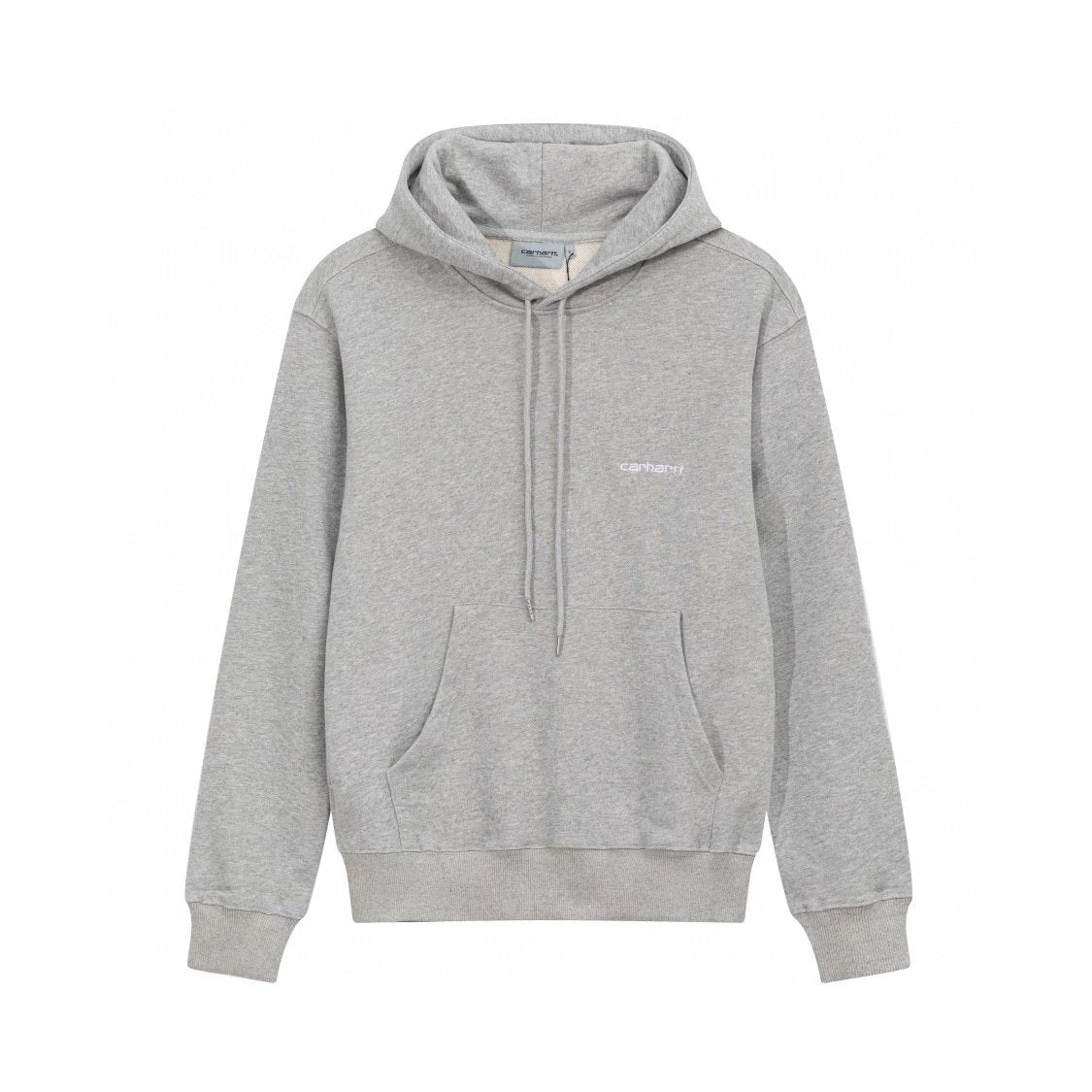 Carhartt Hoodie Top Version Embroidered Men's and Women's Same Hooded Hoodie Spring and Autumn