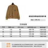 Louis Vuitton LV Jackets Suede Leather Tag Teddy Plush Zipper Coat for Men and Women