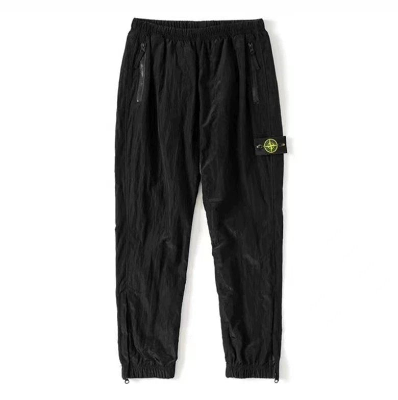 Stone Island Overalls Top Version Metal Nylon Armband Pocket Casual Trousers Pants Men and Women Same Style