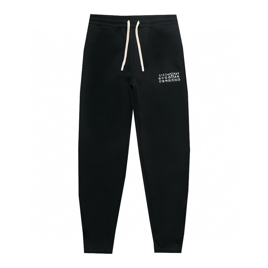 Maison Margiela Sweatpants Top Version Counter Same Style Cotton Sweat Pants Same Style for Men and Women Loose Fashion Brand2024Versatile Casual Pants Sports Trousers