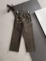 Burberry Sweatpants Front Rider Emblem logo Straight Leg Long Pants Sweatpants Unisex25ss Spring Summer New Loose Fit Versatile Plus Size Casual Pants
