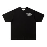 Gucci T-shirt Front and back letter embroidery LOGO round Neck Short Sleeve25ss New Pure Cotton Unisex Style T T-shirt OS Loose Fit Base Shirt Half Sleeve T-Shirt Top Half Sleeve