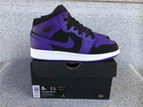 Air Jordan 1 Mid shoes New All-Match Trendy Men's Casual Sports Shoes