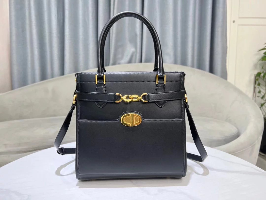 Dior Women's Bag Top version 【Overseas Edition】2024Spring and Summer New christian Handbag Original Leather One-Shoulder Crossbody Bag Handbag for Women