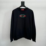 Gucci Hoodie Five-Row Letter Print Crewneck Sweatshirt Casual Loose Fit Pure Cotton Terry Pullover Sportswear Top Unisex24ss Autumn and Winter New Products