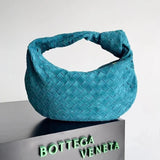 Bottega Veneta Women's Bag Top version 【Super Edition Counter Synchronization】23Early Spring New MINIJODIE Knotted Bag hobo Bag Genuine Leather Hand-Woven Bag Clutch Shoulder Bag Crossbody Bag Dinner Bag Jodie Tote Underarm Bag hobo Women's Bag Jodie Dump