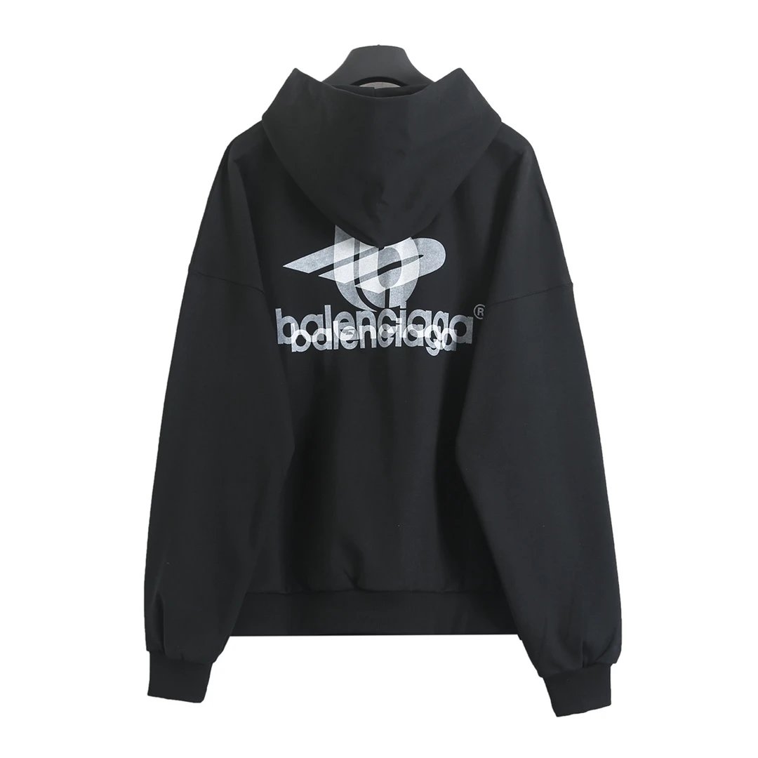 Balenciaga Hoodie 24FW Phantom Print Hooded Sweatshirt Jacket Unisex Loose Fit Versatile New Autumn Winter Collection