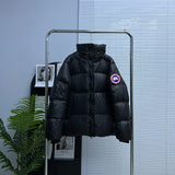 Canada Goose Down Jacket Top Version Black Label Short down Jacket Couple Jacket Men