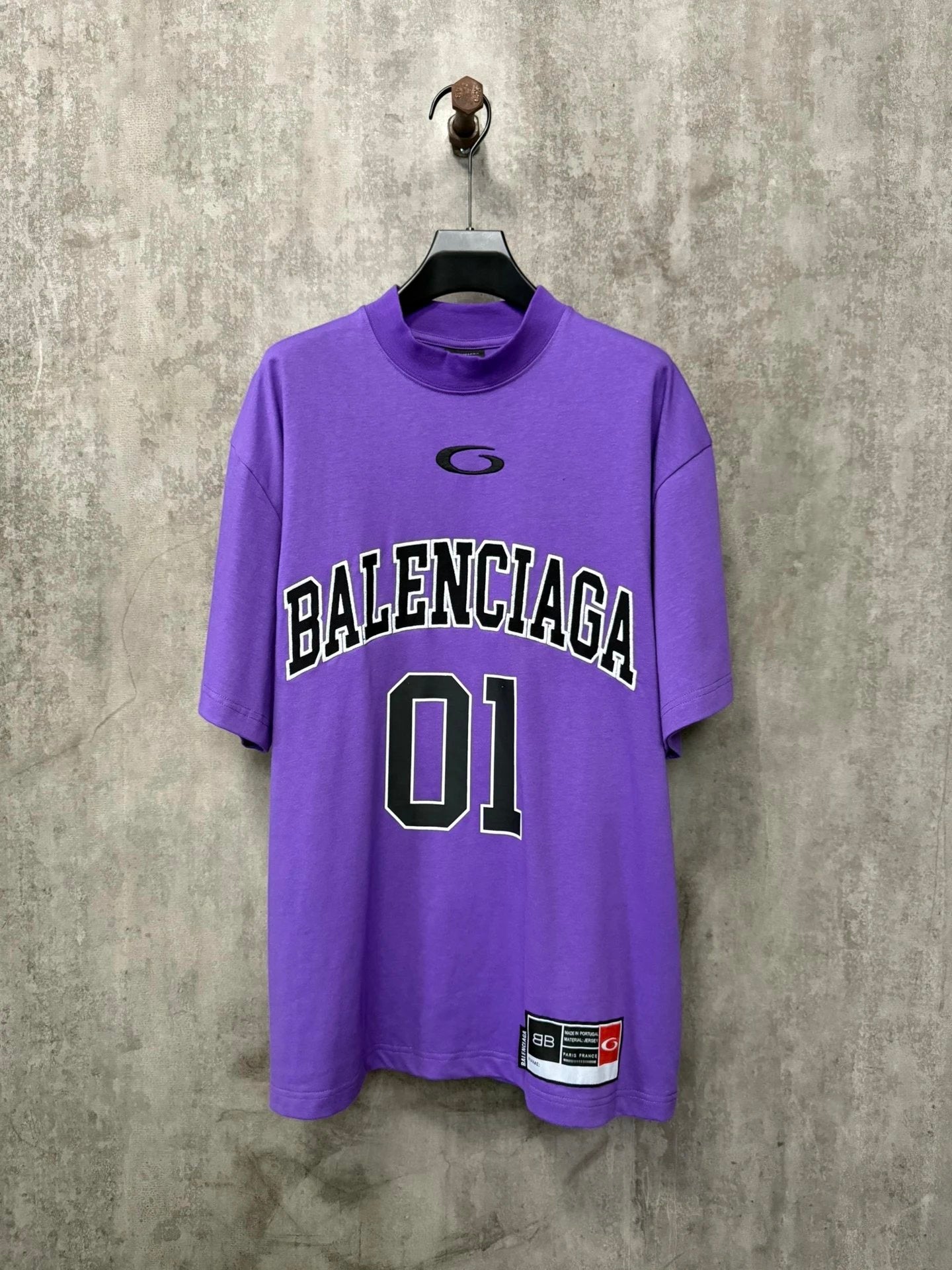 Balenciaga T-shirt 25ss Basketball Series01No. T Short Sleeve T-Shirt Unisex os Loose Fit Versatile Casual