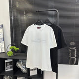 Gucci T-shirt Starry Hot Drilling logo round Neck Short Sleeve25ss New pure cotton T Unisex T-Shirt OS Loose Fit Base Shirt Top T-Shirt Short Sleeve