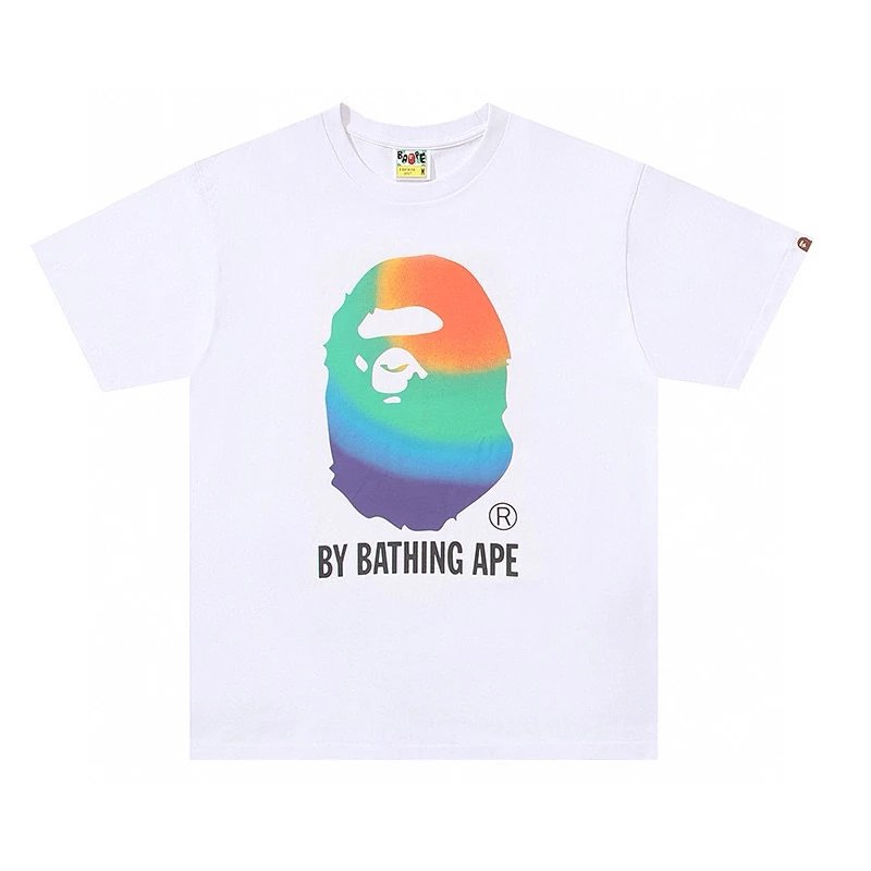 Bape T-shirt Top Version Classic Camouflage Printed Short Sleeve T T-shirt Cotton Loose round Neck Half Sleeve Shirt