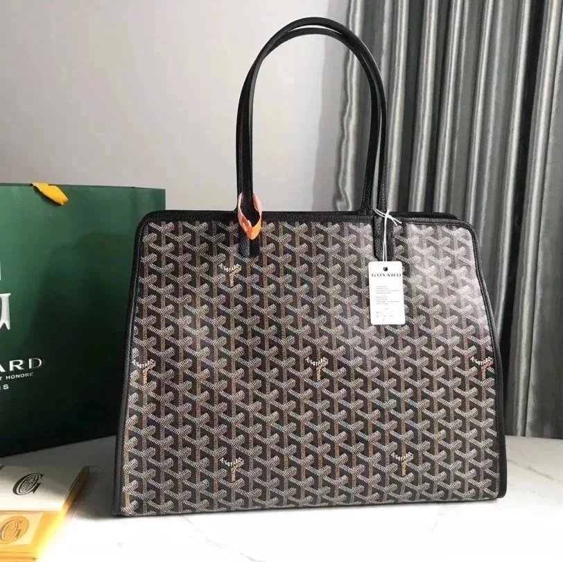 Goyard Bag Top version 【Version】Gojia New Product Hardy Small Size Commuter Bag Brand New Version Shopping Bag Women's Briefcase Mummy Bag Elegant DE Tote Tote Bag Large Capacity Women's Bag